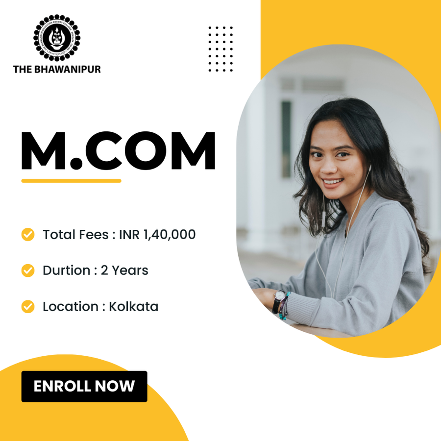 M.Com at The Bhawanipur Education Society College, Kolkata
