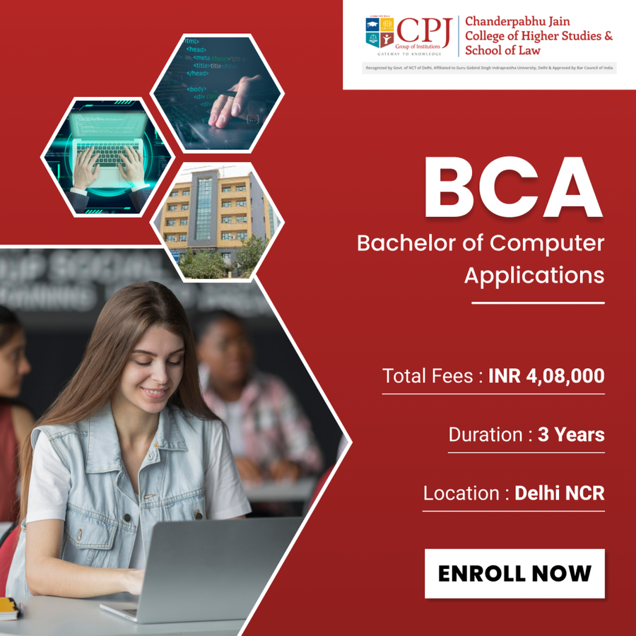 BCA at Chanderprabhu Jain College of Higher Studies & School of Law, Delhi/NCR