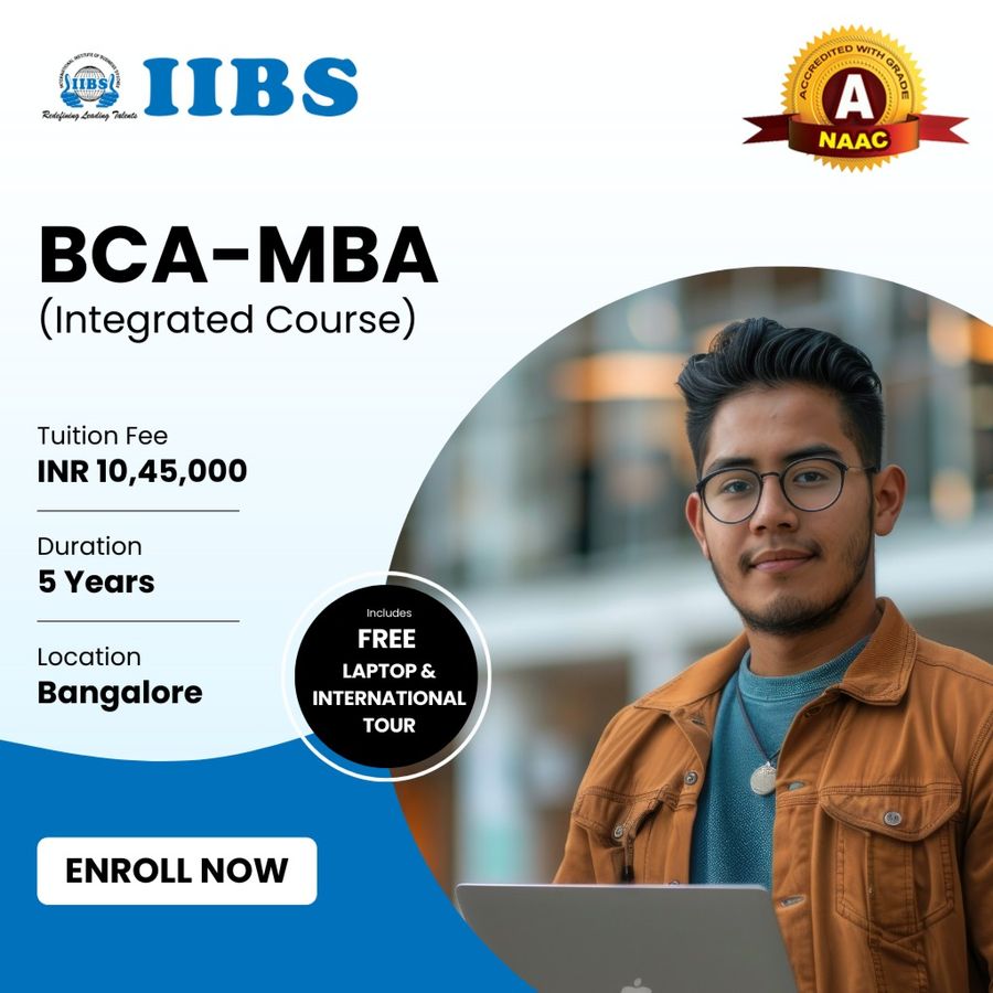 BCA-MBA (Integrated Course) at International Institute of Business Studies (IIBS), Bengaluru/Bangalore