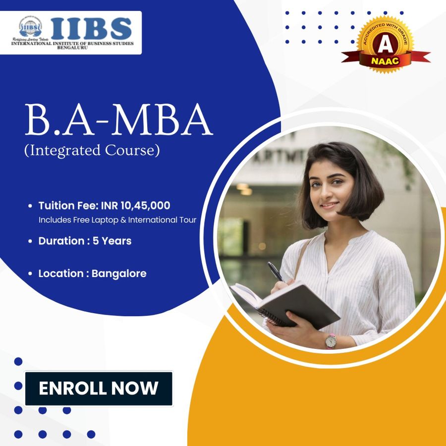 B.A-MBA (Integrated Course) at International Institute of Business Studies (IIBS), Bengaluru/Bangalore