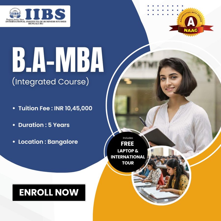 B.A-MBA (Integrated Course) at International Institute of Business Studies (IIBS), Bengaluru/Bangalore