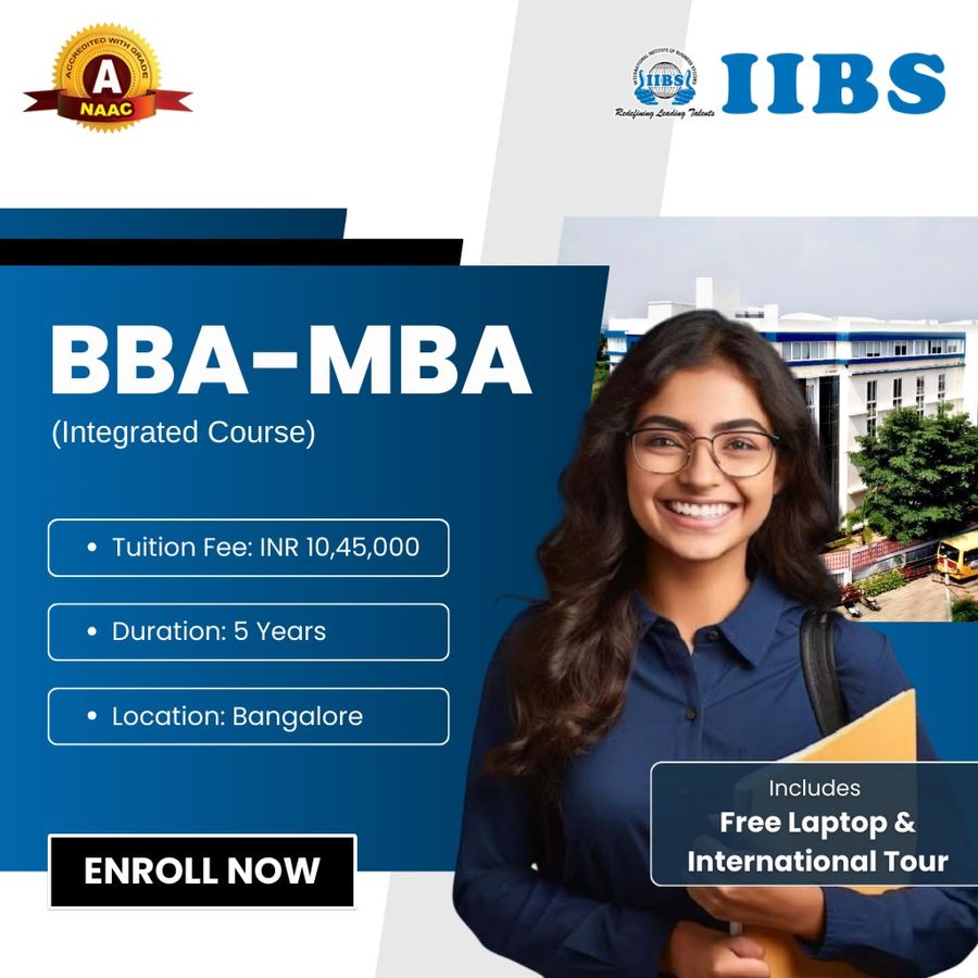 BBA-MBA (Integrated Course) at International Institute of Business Studies (IIBS), Bengaluru/Bangalore
