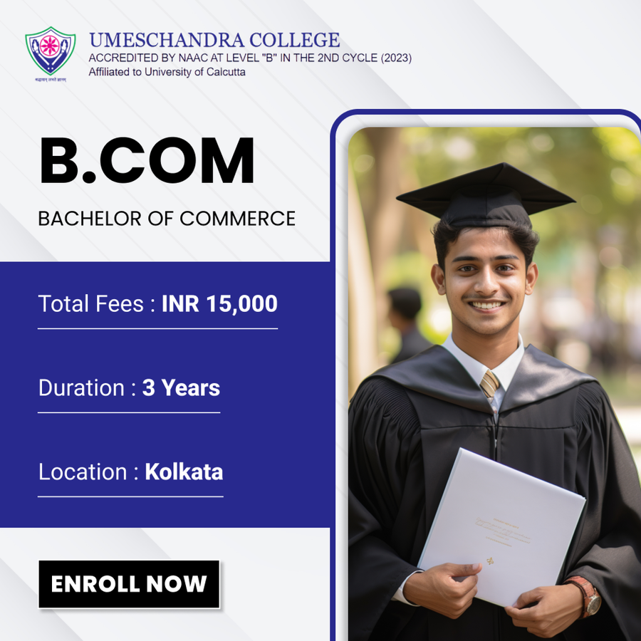 B.Com at Umeshchandra College, Kolkata