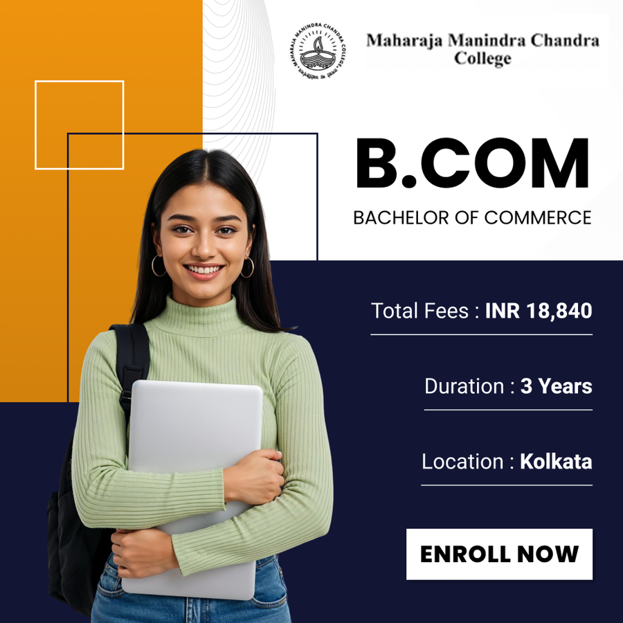 B.Com at Maharaja Manindra Chandra College, Kolkata