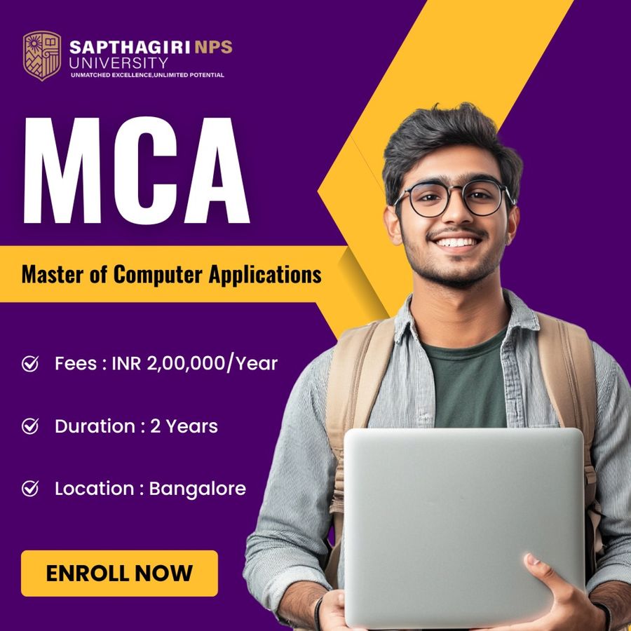 MCA at Sapthagiri NPS University, Bengaluru/Bangalore