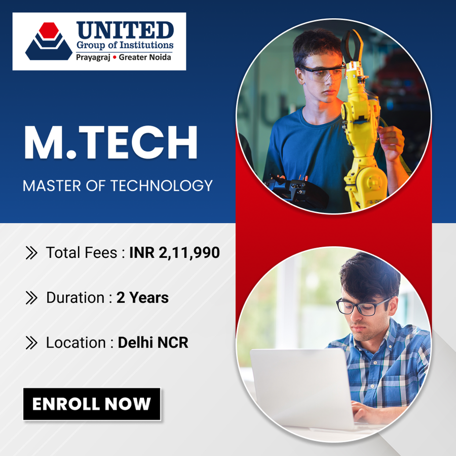 Master of Technology (M.Tech) at United College of Engineering & Research, Delhi/NCR