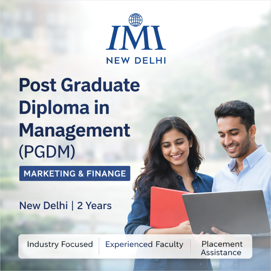 Post Graduate Diploma in Management (PGDM) at International Management Institute (IMI), Delhi/NCR