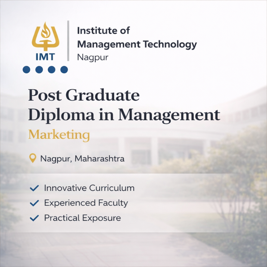 PGDM in Marketing at IMT Nagpur Institute of Management Technology, Nagpur