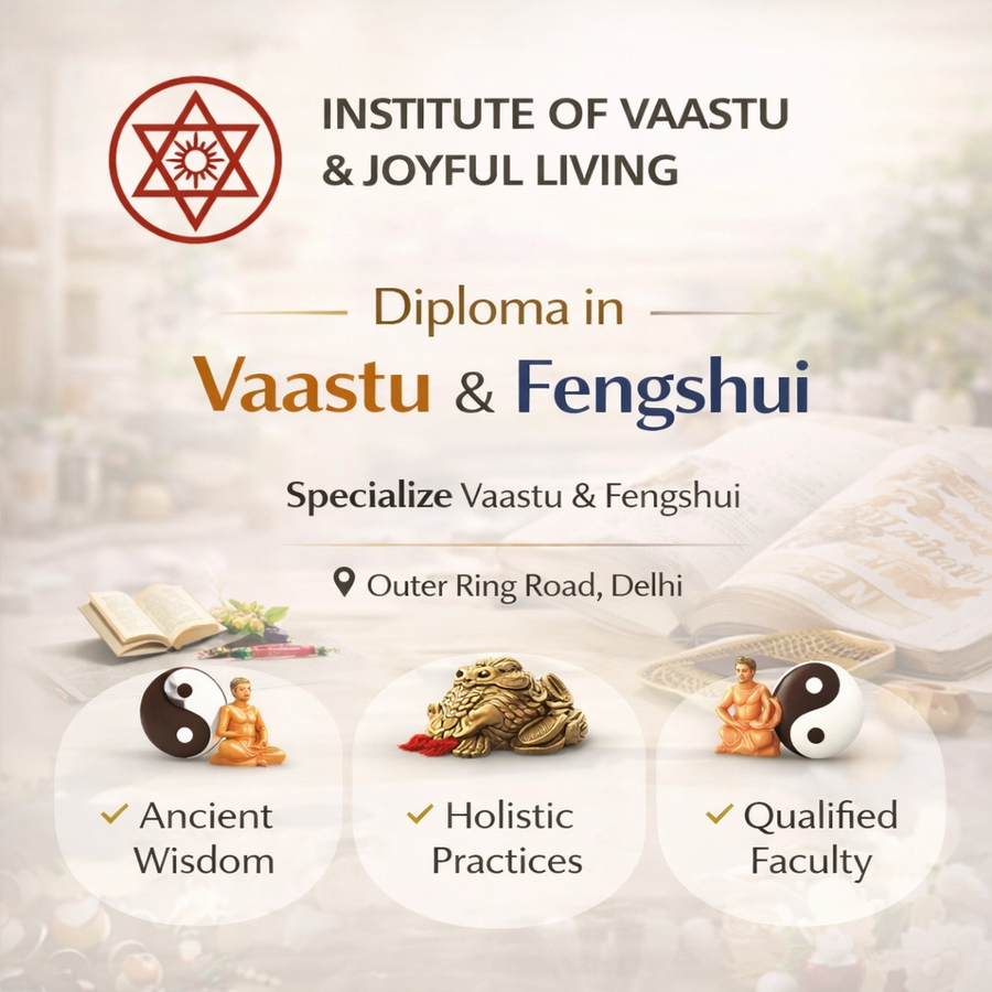 Diploma in Vaastu Fengshui at Institute of Vaastu Joyful Living, Delhi/NCR