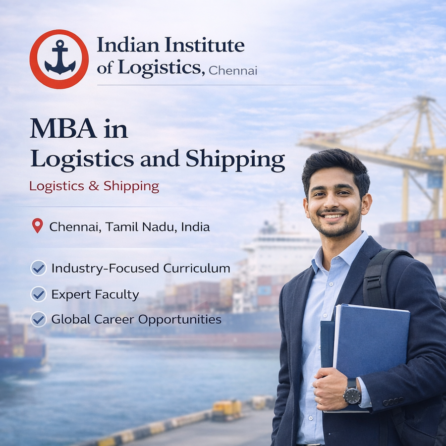 MBA in Logistics and Shipping at Indian Institute of Logistics, Chennai, Chennai