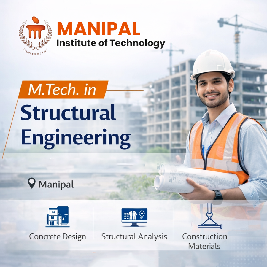 M.Tech in Structural Engineering at Manipal Institute of Technology, Karnataka - Other