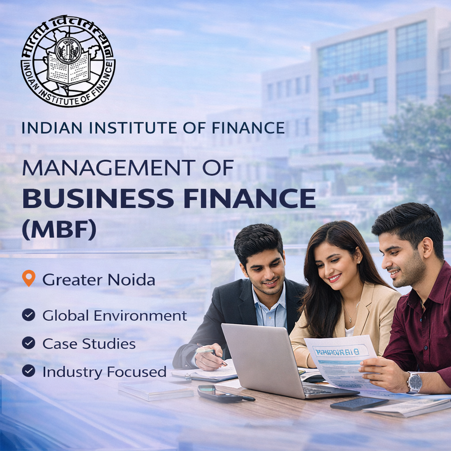 Management of Business Finance at Indian Institute of Finance, Noida