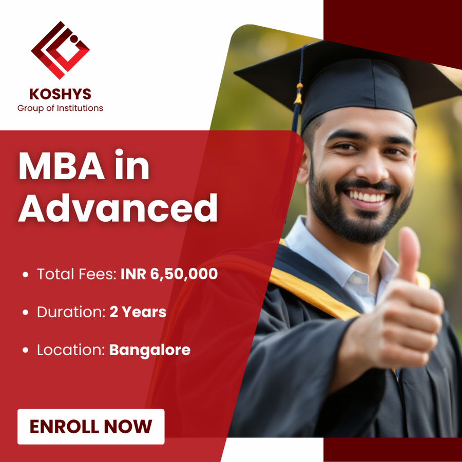 MBA Advanced Program at Koshys Group of Institutions, Bengaluru/Bangalore