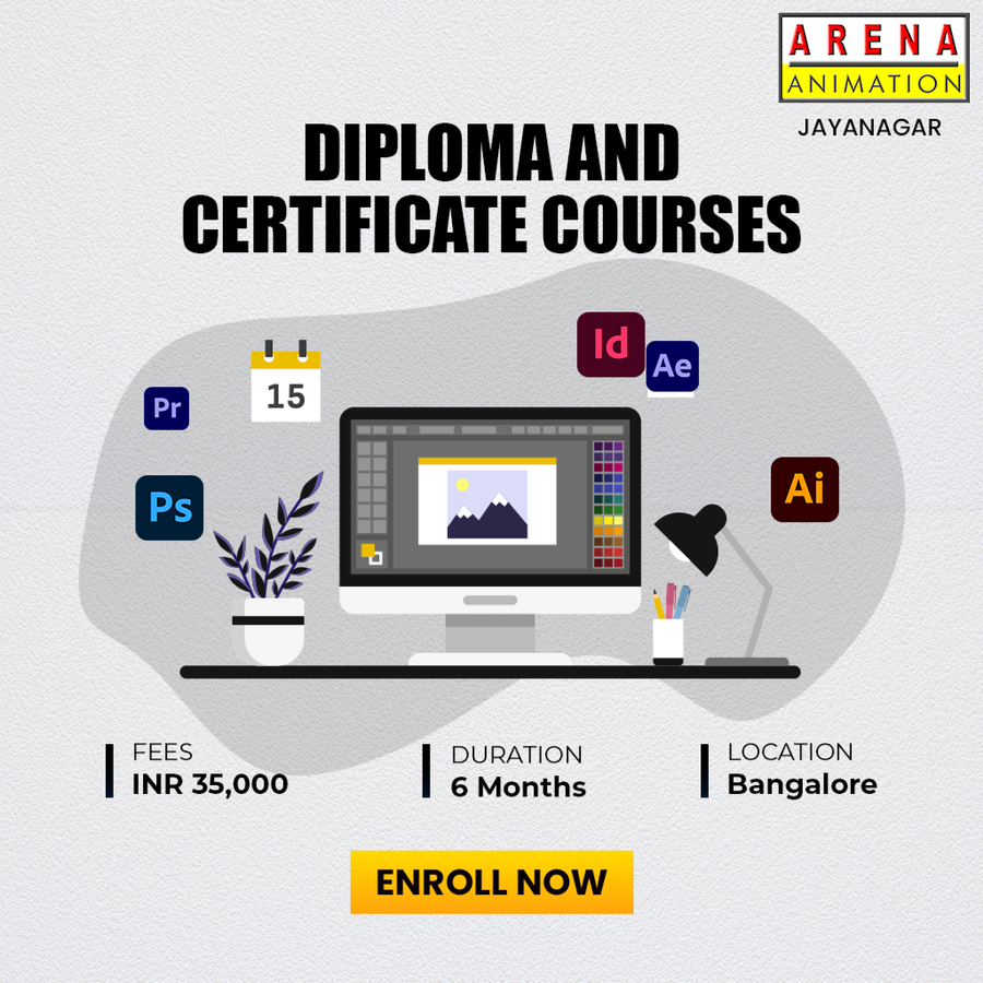 Certification Program in UI/UX Design at Arena Creative Campus, Bengaluru/Bangalore