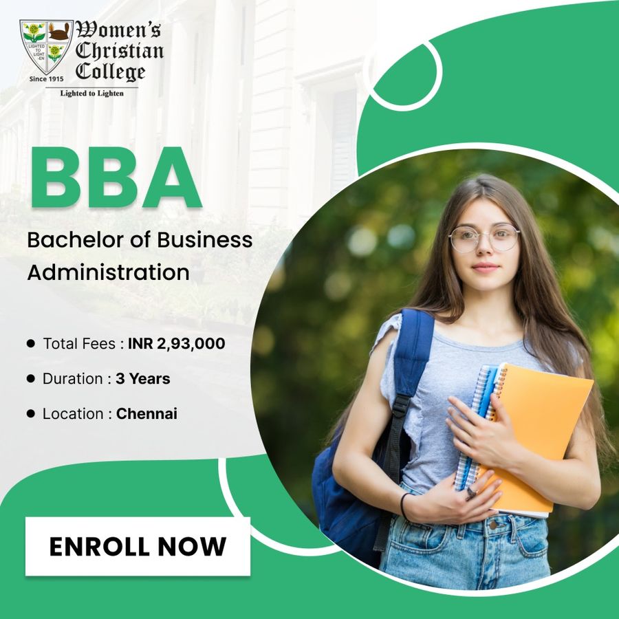 BBA at Women’s Christian College, Chennai