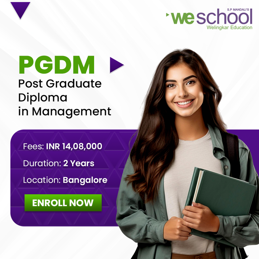 Post Graduate Diploma in Management (PGDM) at Prin. L.N. Welingkar Institute of Management, Bengaluru/Bangalore