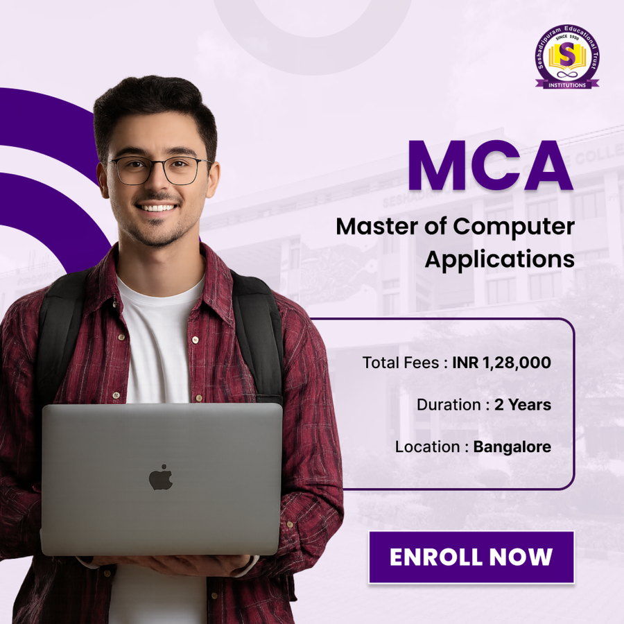 Master of Computer Applications (MCA) at Seshadripuram College, Bengaluru/Bangalore
