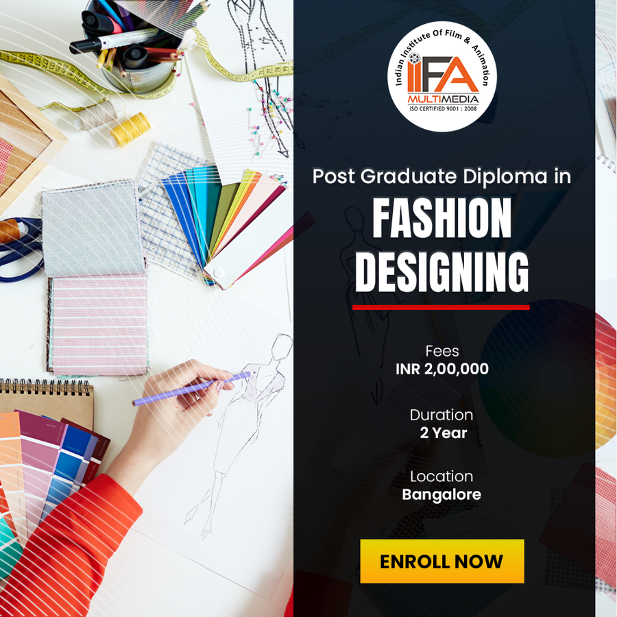 Post Graduate Diploma in Fashion Designing at Indian Institute of Fashion and Animation, Bengaluru/Bangalore