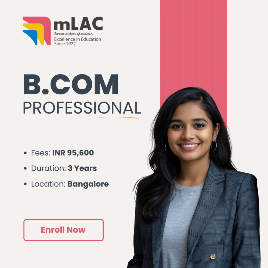 Bachelor of Commerce (B.Com) at Maharani Lakshmi Ammanni College for Women, Bengaluru/Bangalore