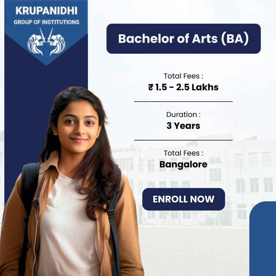 Bachelor of Arts (BA) at Krupanidhi Group of Institutions, Bengaluru/Bangalore