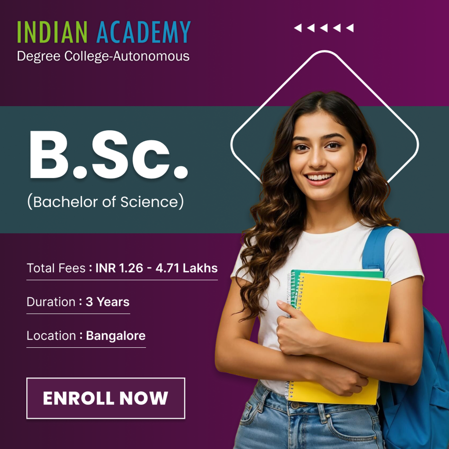 Bachelor of Science (B.Sc) at Indian Academy Degree College Autonomous, Bengaluru/Bangalore
