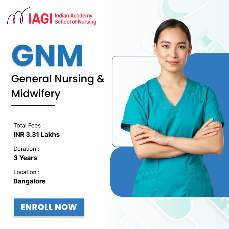 General Nursing & Midwifery (GNM) at Indian Academy College Of Nursing, Bengaluru/Bangalore