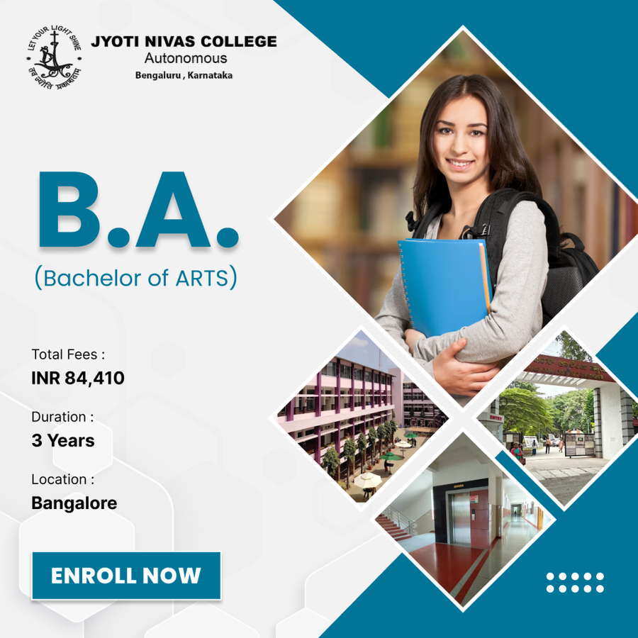 Bachelor of Arts (B.A.) at Jyoti Nivas College, Bengaluru/Bangalore