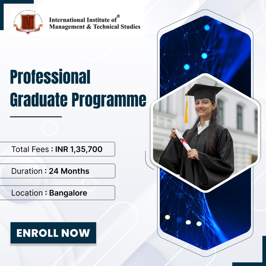 Professional Graduate Programme in Mechanical Engineering (EduQual Level 6) at IIMT Studies (International Institute of Management and Technical Studies), Bengaluru/Bangalore