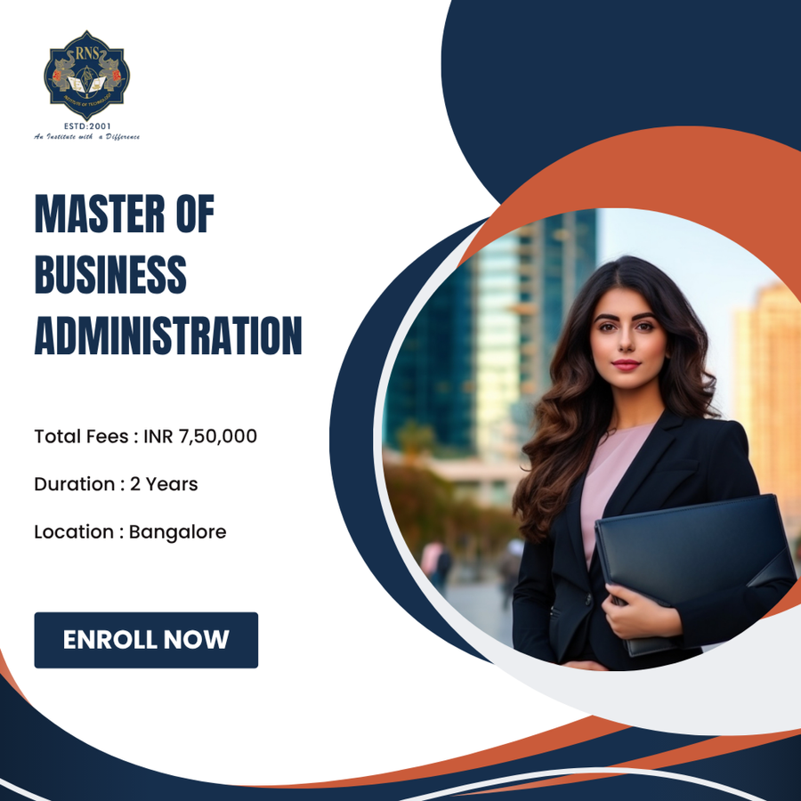 Master of Business Administration (MBA) at R.N.S. Institute of Technology, Bengaluru/Bangalore