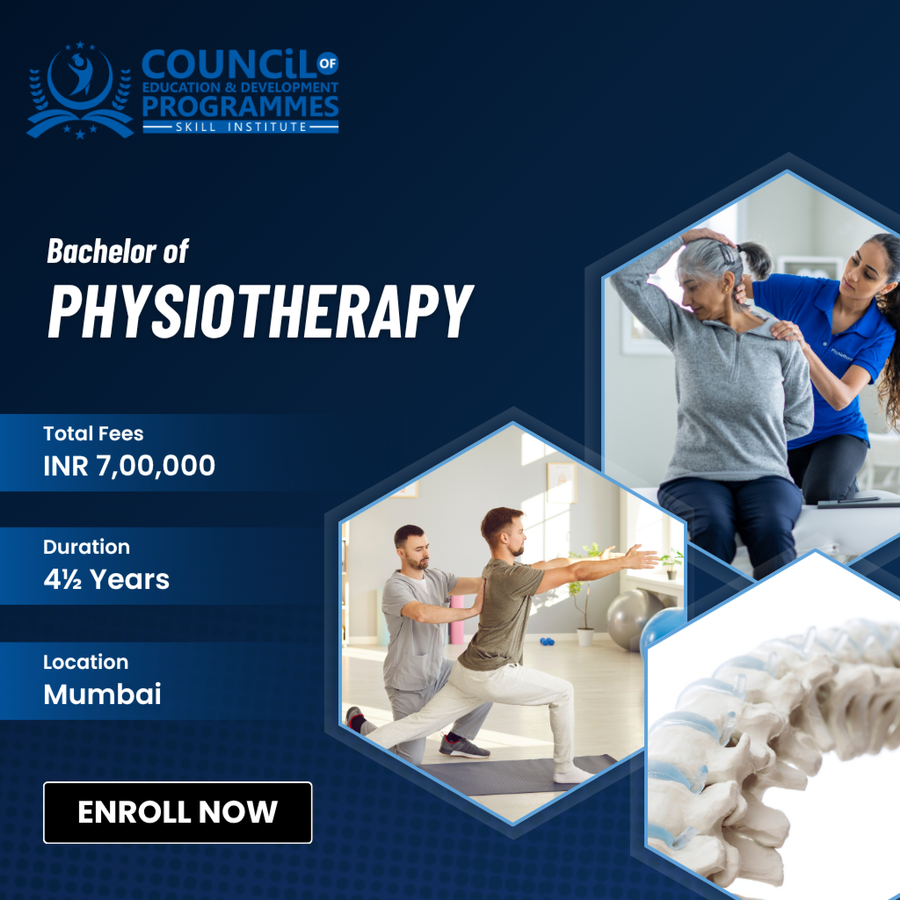 Bachelor of Physiotherapy (BPT) at Council of Education and Development Programmes (CEDP) Mumbai, Mumbai