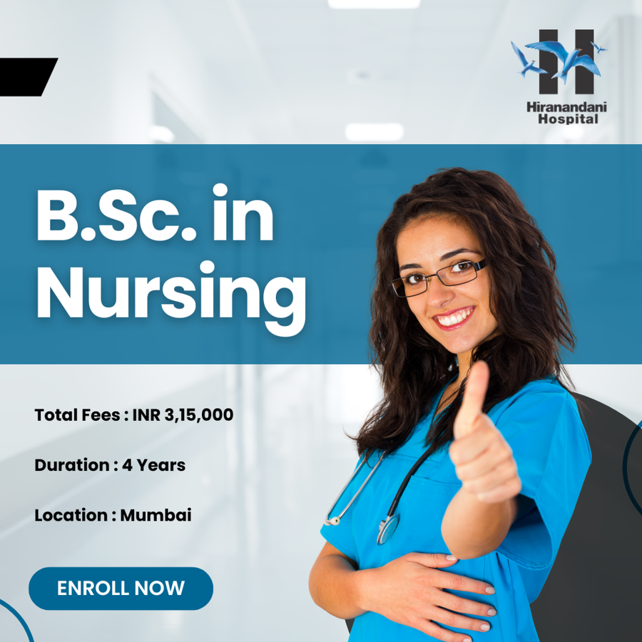 B.Sc. in Nursing at Hiranandani College of Nursing, Mumbai