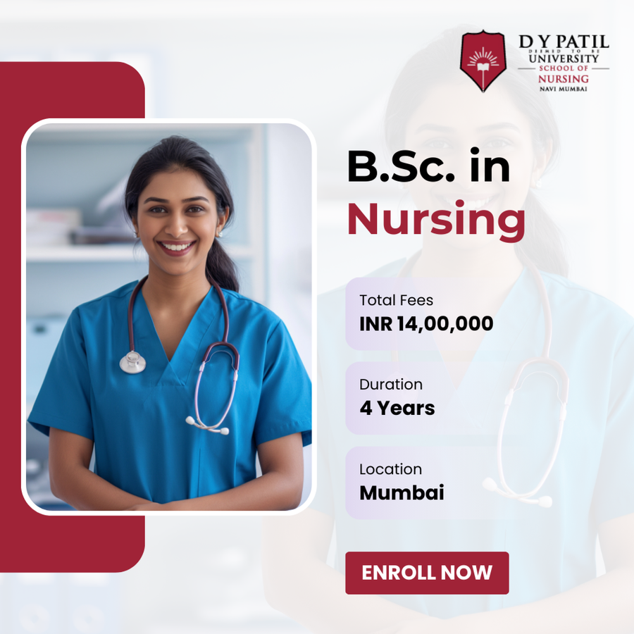 B.Sc. in Nursing at DY Patil University, School of Nursing, Mumbai