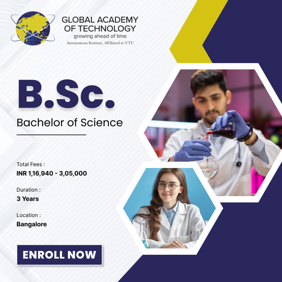 Bachelor of Science (B.Sc.) at Global Academy of Technology, Bengaluru/Bangalore