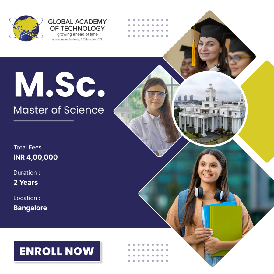 Master of Science (M.Sc.) at Global Academy of Technology, Bengaluru/Bangalore