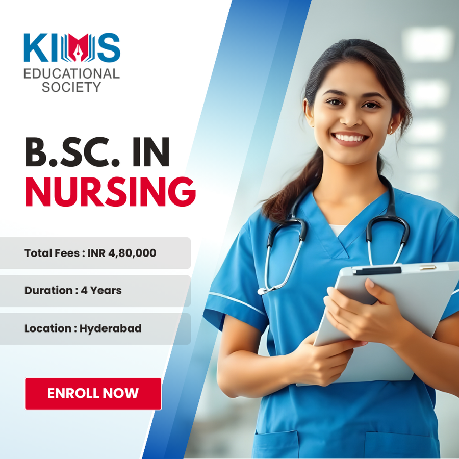 B.Sc. in Nursing at KIMS College of Nursing, Hyderabad