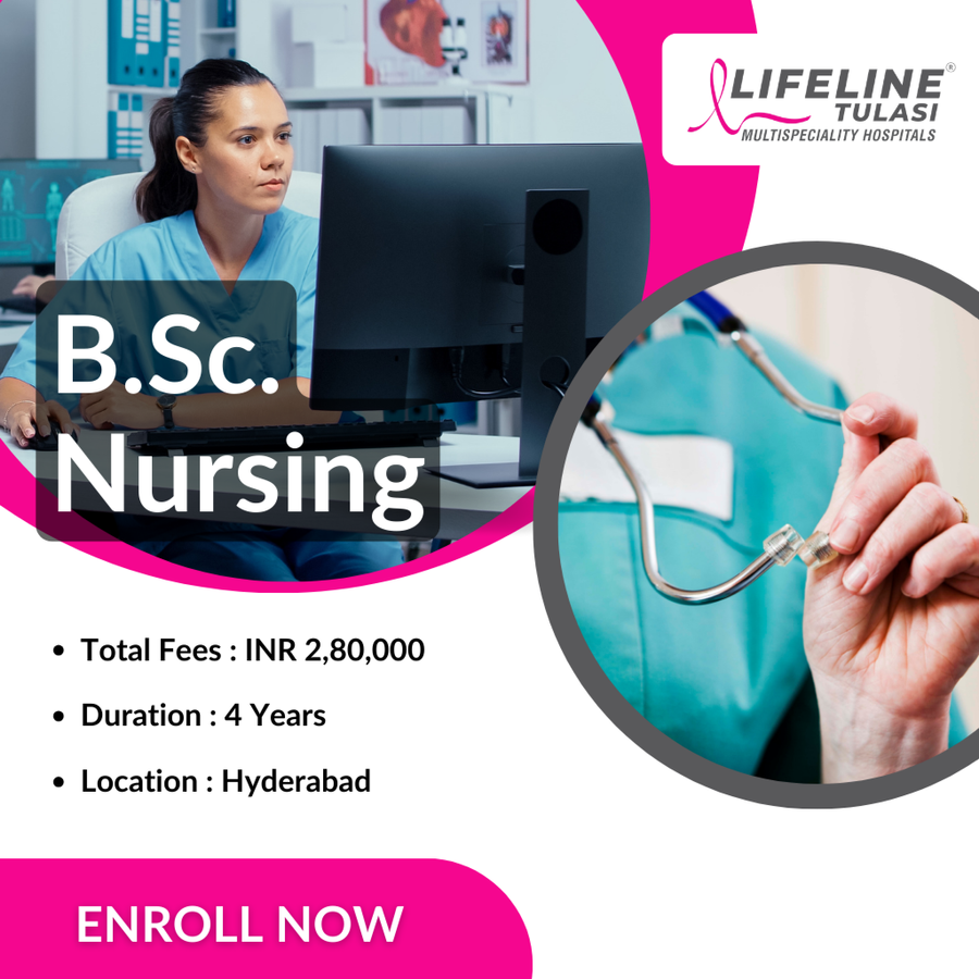 B.Sc. in Nursing at Tulasi College of Nursing, Hyderabad