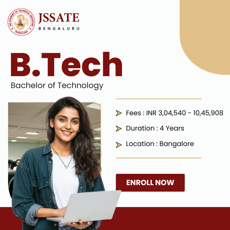 Bachelor of Technology (B.Tech) at JSS Academy of Technical Education, Bengaluru/Bangalore