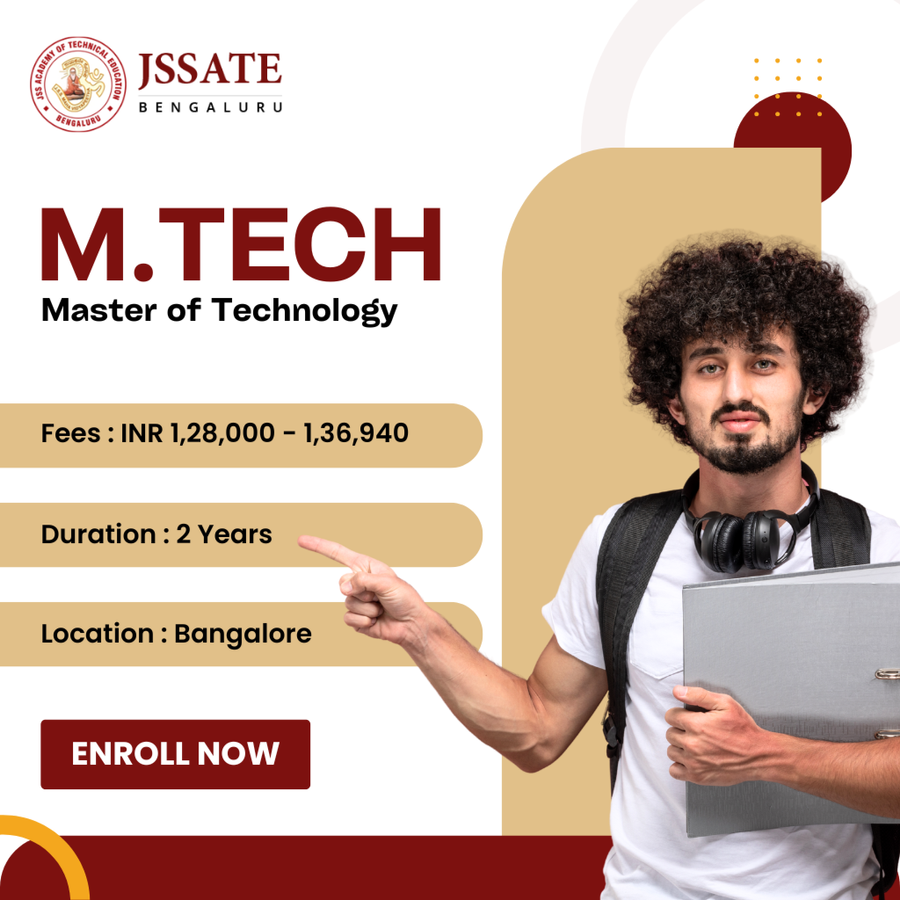 Master of Technology (M.Tech) at JSS Academy of Technical Education, Bengaluru/Bangalore