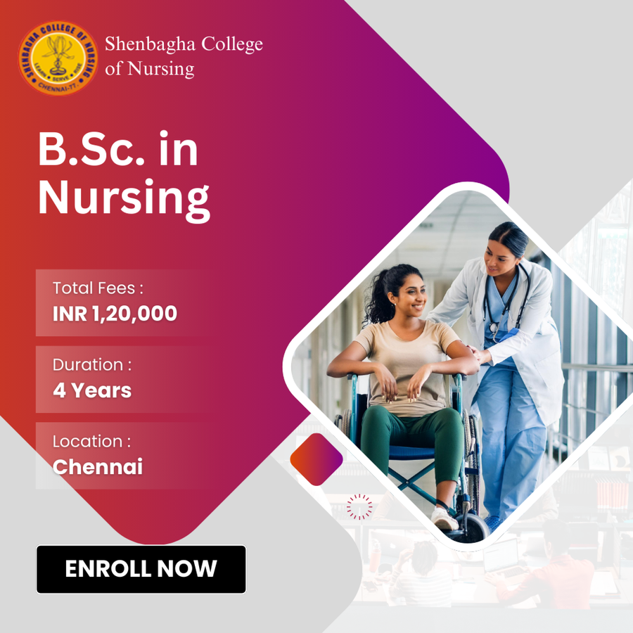 B.Sc. in Nursing at Shenbagha College of Nursing, Chennai