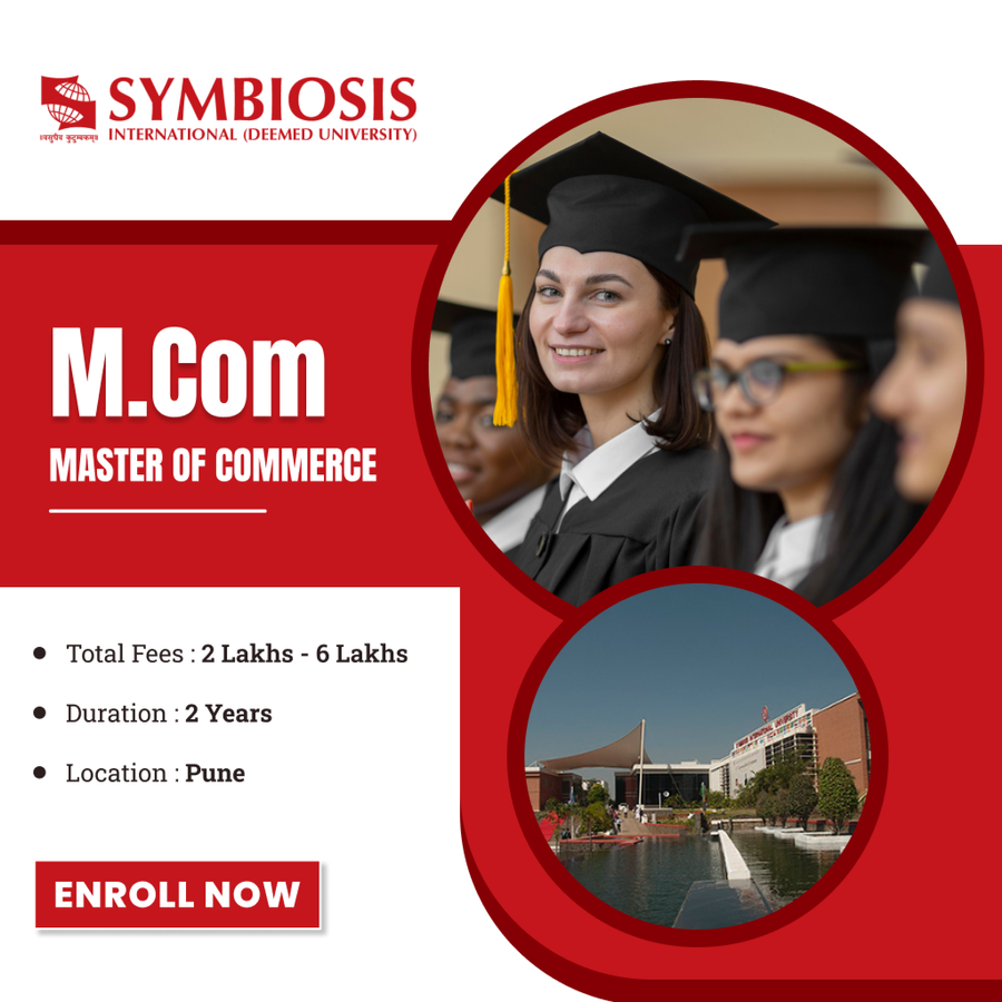 Master of Commerce (M.Com) at Symbiosis International (Deemed University), Pune