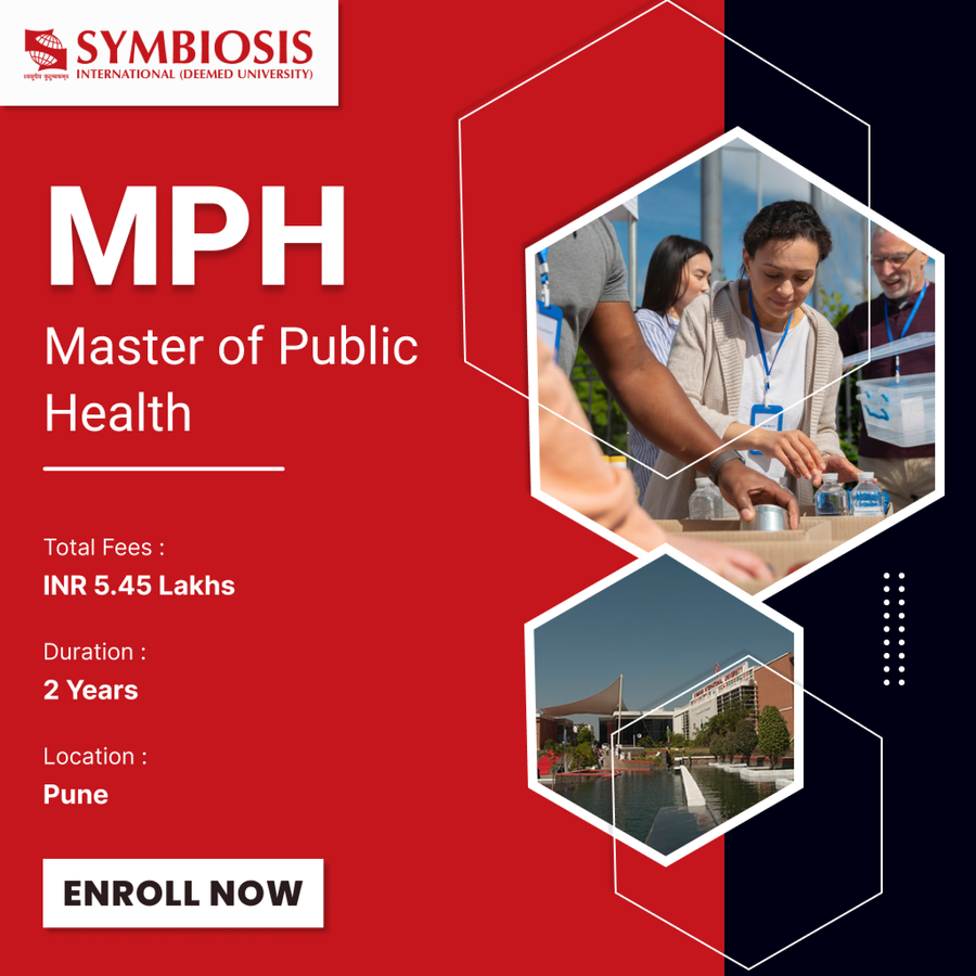Master of Public Health (MPH) at Symbiosis International (Deemed University), Pune