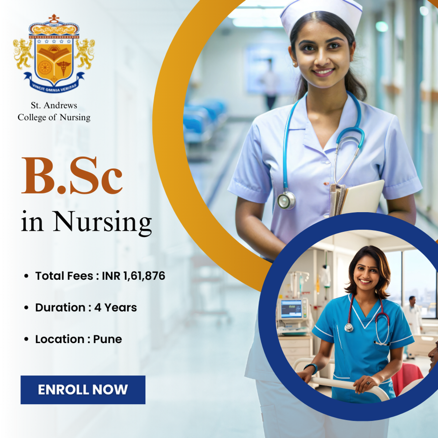 B.Sc. in Nursing at St. Andrews College of Nursing, Pune