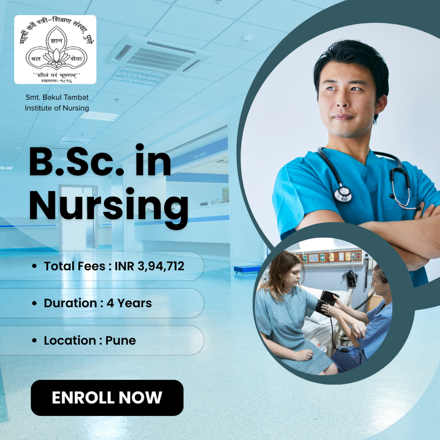 B.Sc. in Nursing at Smt. Bakul Tambat Institute of Nursing, Pune