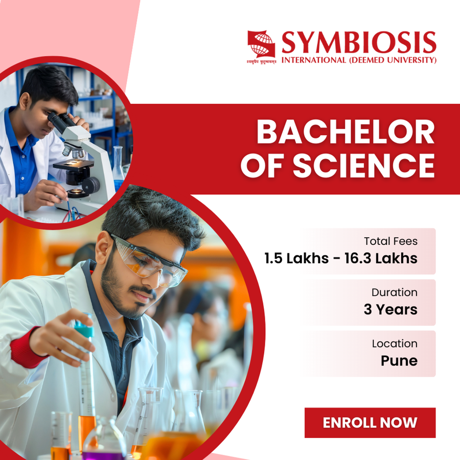 Bachelor of Science (B.Sc) at Symbiosis International (Deemed University), Pune