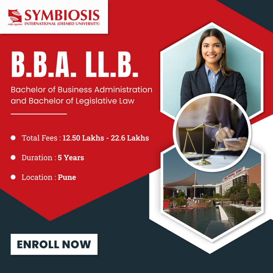 BBA LL.B at Symbiosis International (Deemed University), Pune