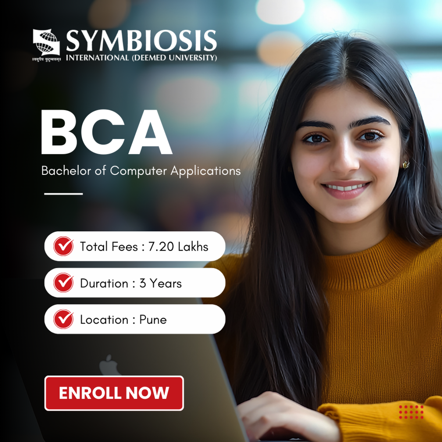 Bachelor of Computer Application (BCA) at Symbiosis International (Deemed University), Pune