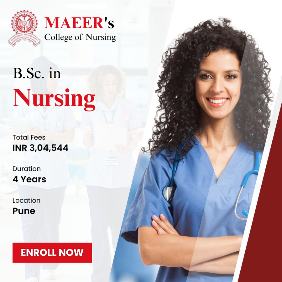 B.Sc. in Nursing at MAEER's College of Nursing, Pune