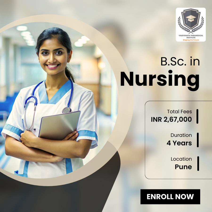 B.Sc. in Nursing at Vaidyanath Paramedical Institute, Pune