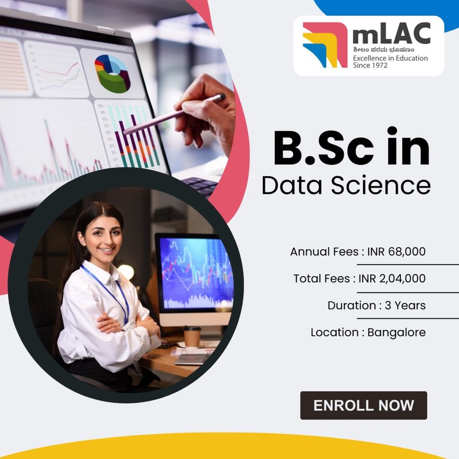 Bachelor of Science (B.Sc) in Data Science at Maharani Lakshmi Ammanni College for Women, Autonomous (mLAC), Bengaluru/Bangalore