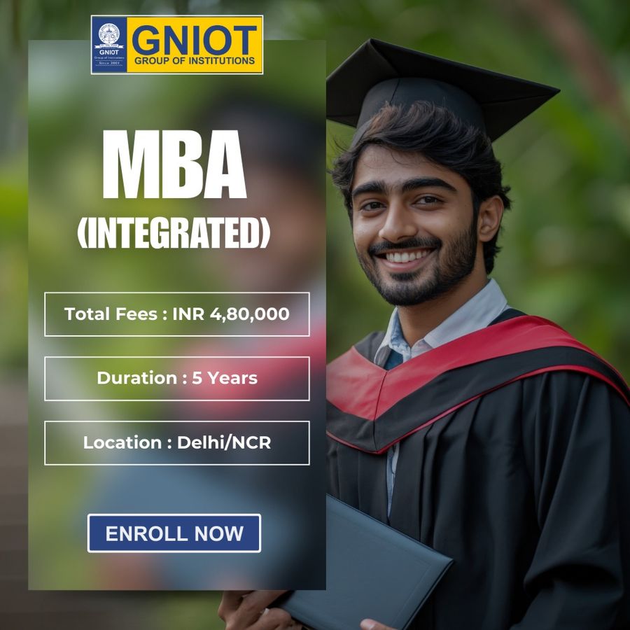 BBA + MBA (Integrated) at GNIOT Group of Institutions, Delhi/NCR
